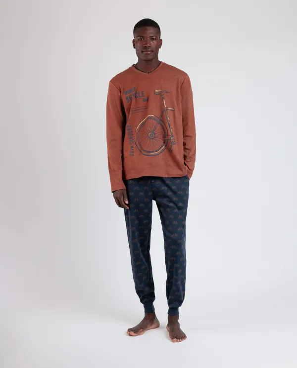 pijama-hombre-algodon-bike-antonio-miro