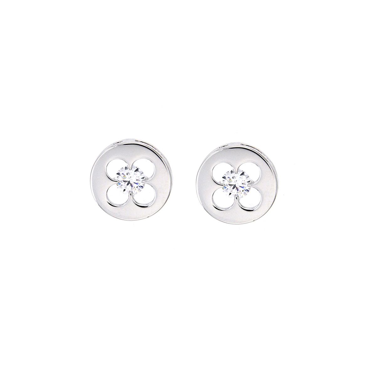 pendientes-hipoalergenicos-pequeños-flor-circonita