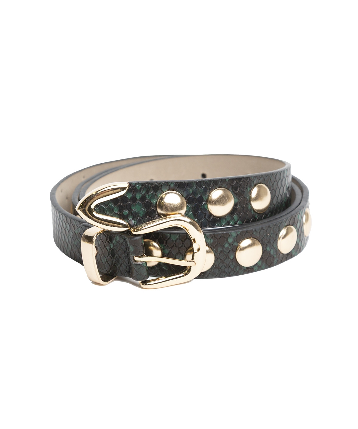 cinturón-snake-tachas-verde