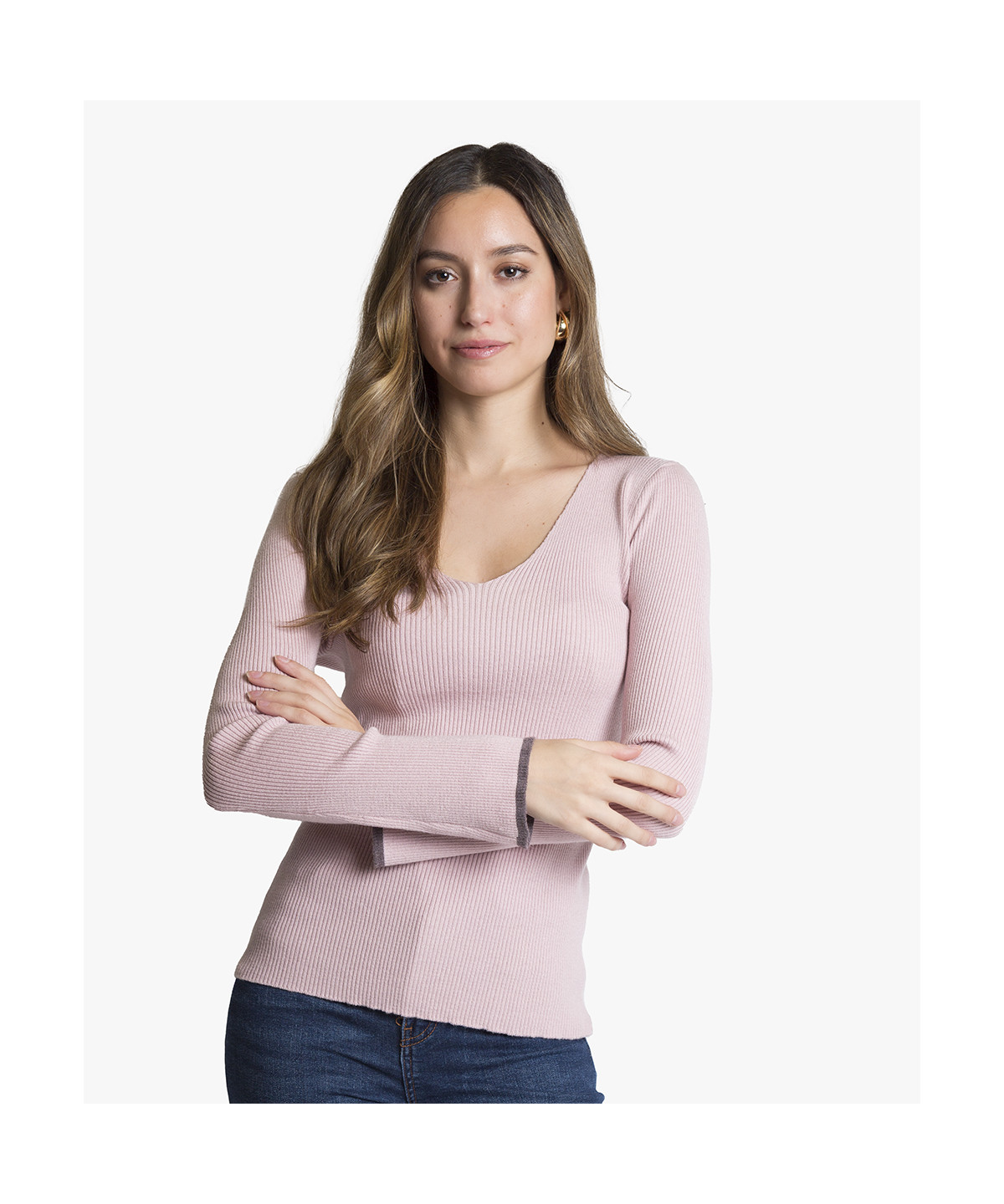 jersey-canale-cuello-pico-rosa-claro-2