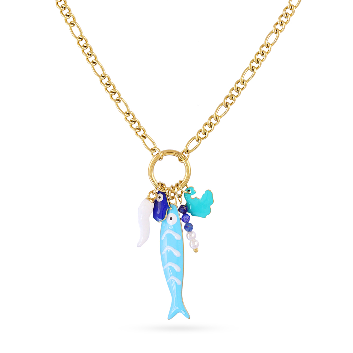 collar-sardina-azul-acero-quirurgico-anartxy