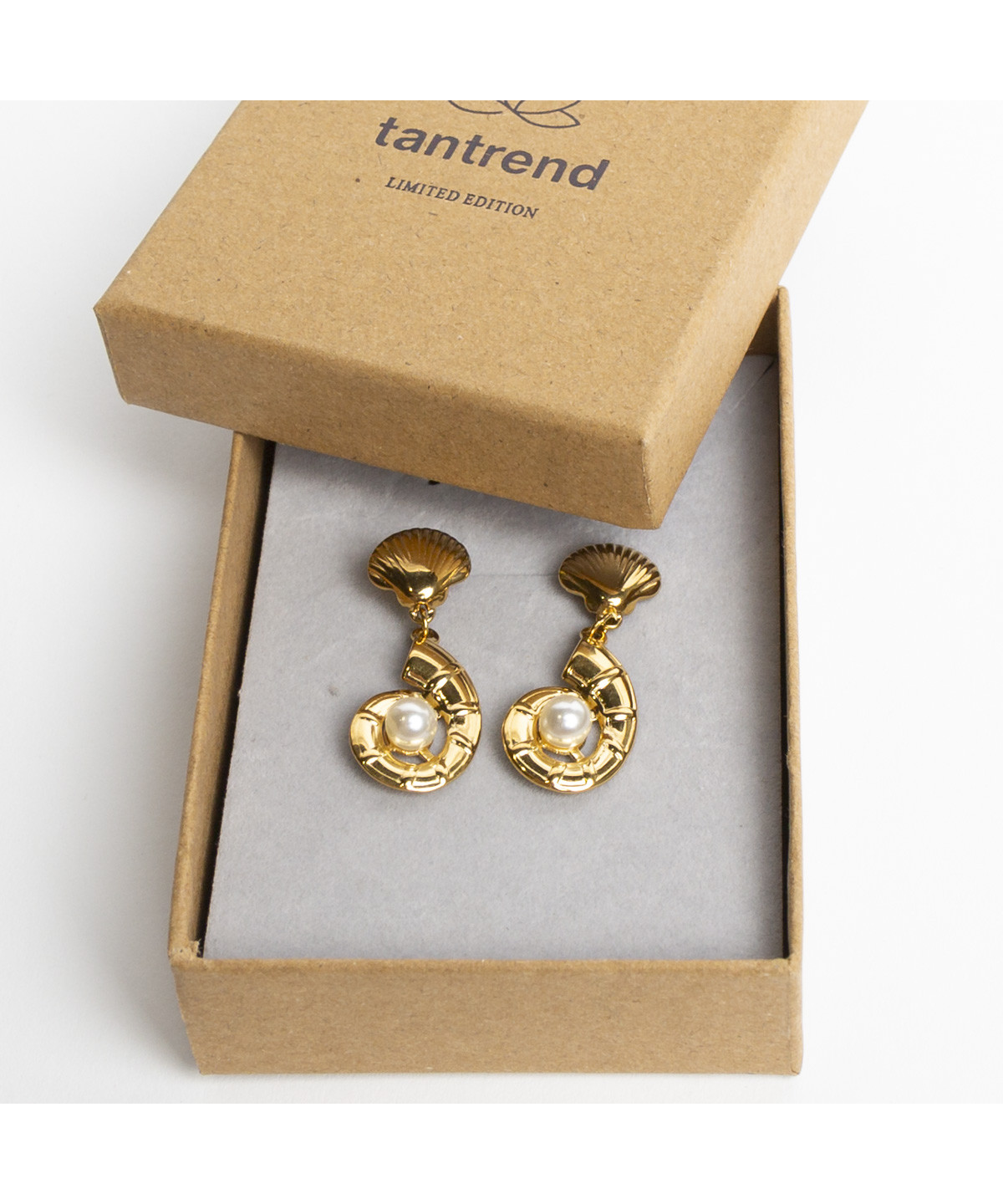 pendientes-acero-hipoalergenico-caracola-perla