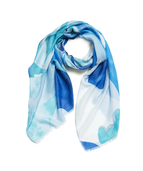 foulard-abstracto-tonos-azules