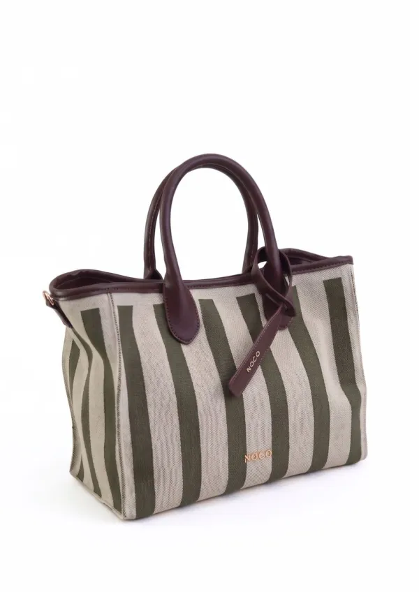 bolso-tote-verde-rayas-knit-noco