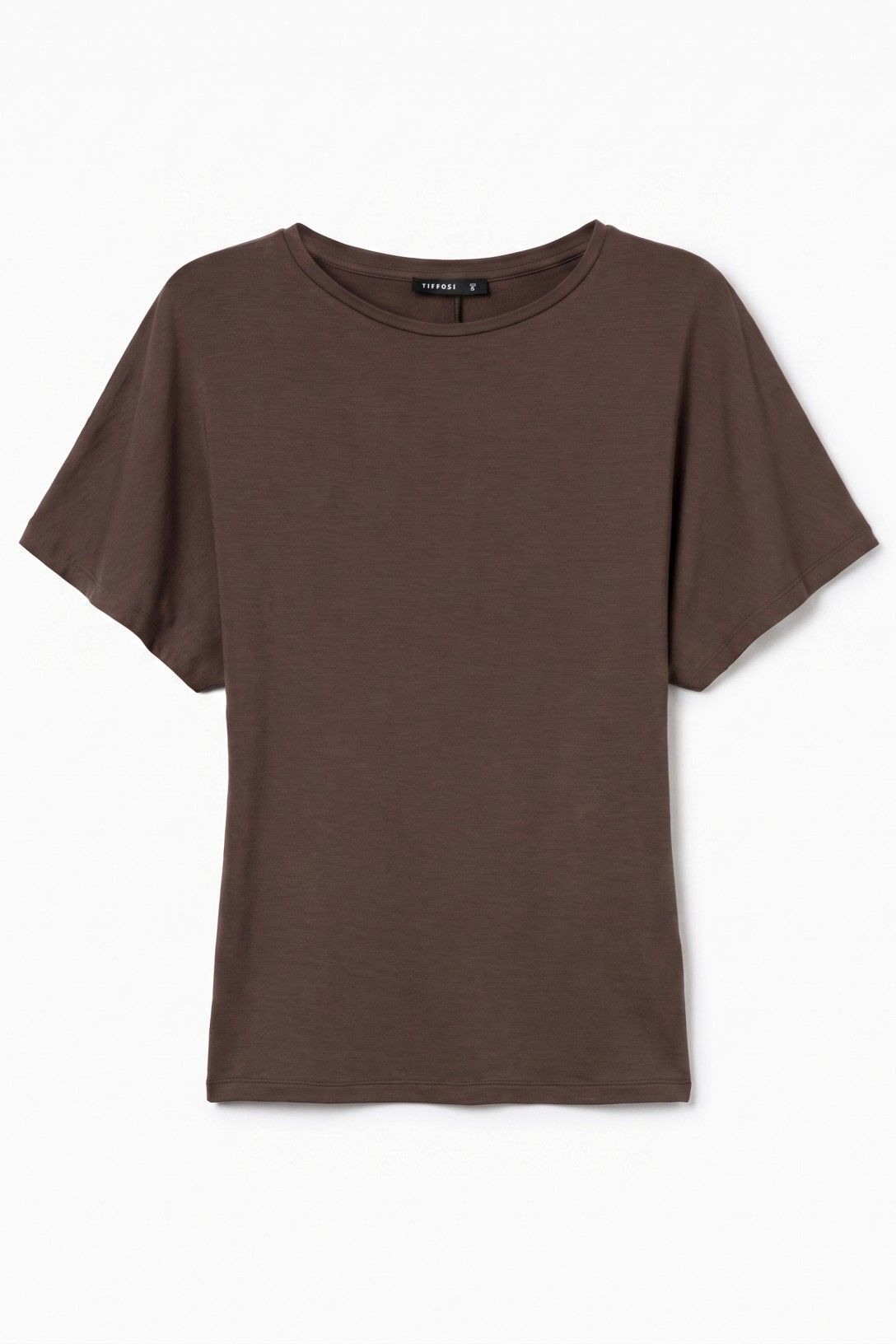 camiseta-marrón-chocolate-slimy