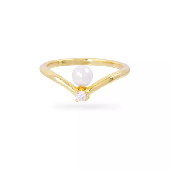 Anillo Alma Chevron Perla Ban357 1