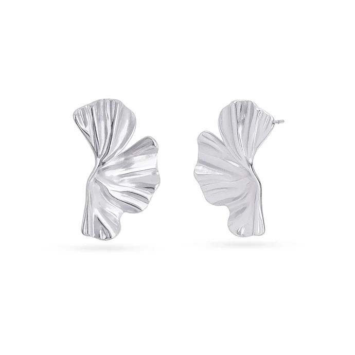 pendientes-acero-hoja