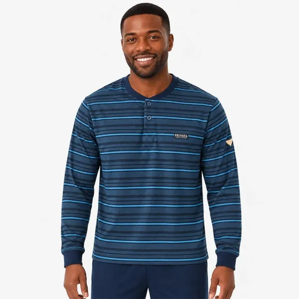 pijama-hombre-spandex-terciopelo-elastico-rayas-petrol-1