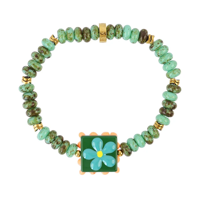 pulsera-elastica-trencadis-verde-agua-flor