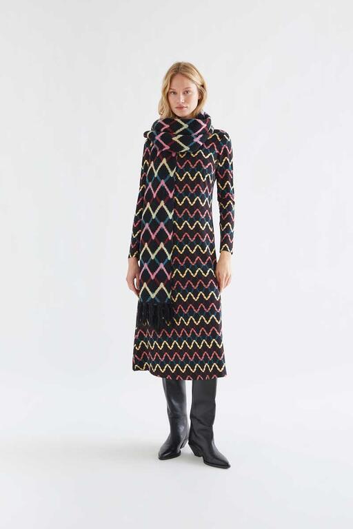vestido-punto-seda-largo-con-zig-zag-colores-compañia-fantastica